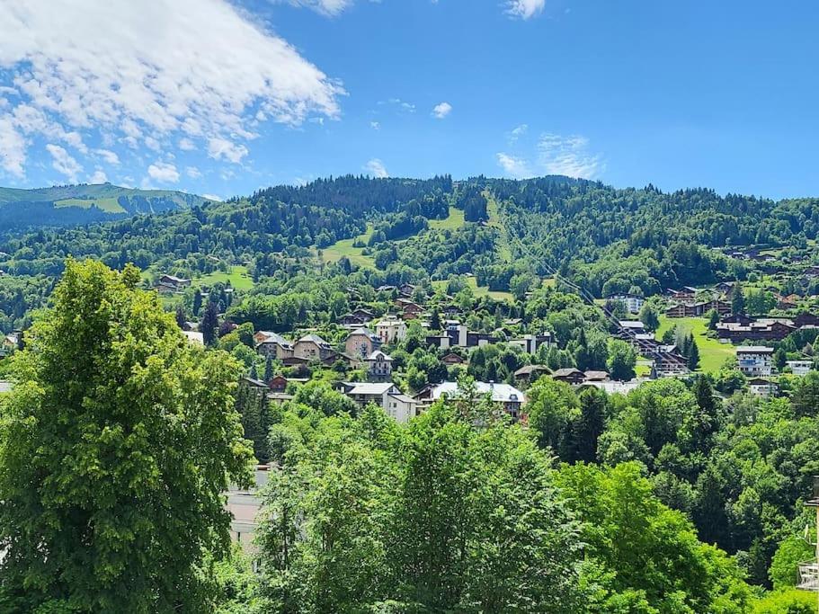 Appartement Dans Chalet Avec Piscine Couverte Saint-Gervais-les-Bains Exterior foto